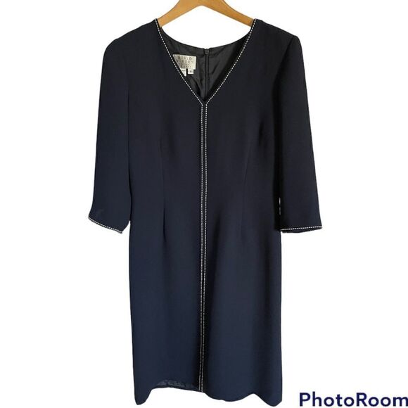 Gorgeous David Warren Petite Professional Dress - Classic Beauty - Quality! 8P - Picture 1 of 4